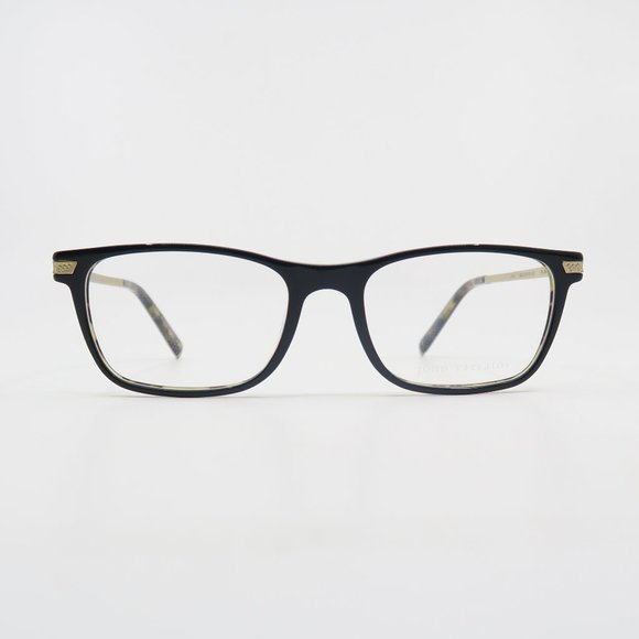 John Varvatos V412 57mm Black and Brown Tortoise New Men's Eyeglasses. - Picture 1 of 8